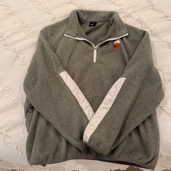 Grey Texas Longhorn Fleece!